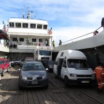 In the ferry between Punta Arenas and Porvenir